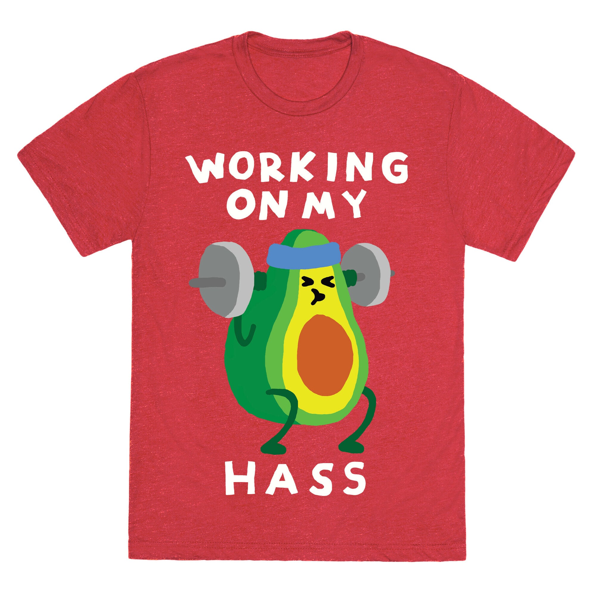 Working On My Hass Unisex Triblend Tee